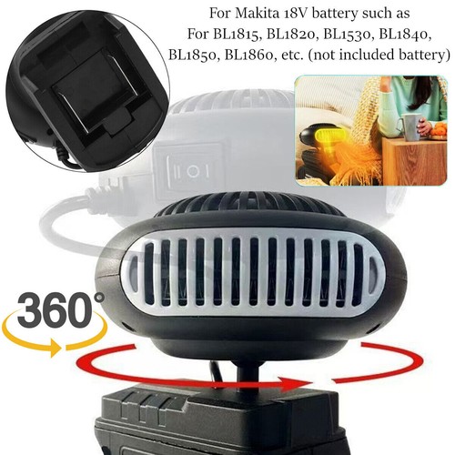 Electric space powered heater - powered,