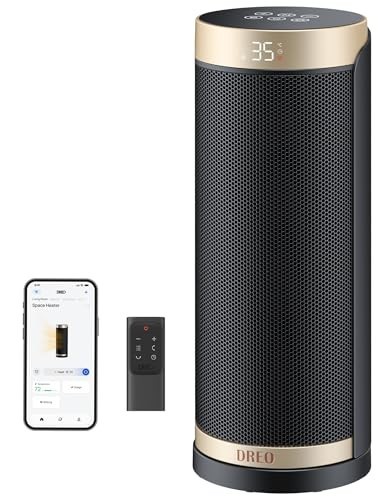 Dreo 2000w smart app - smart, space