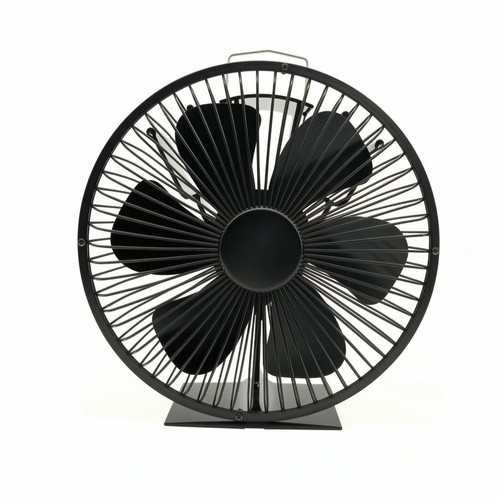 Heat powered fireplace fan - heat-powered,